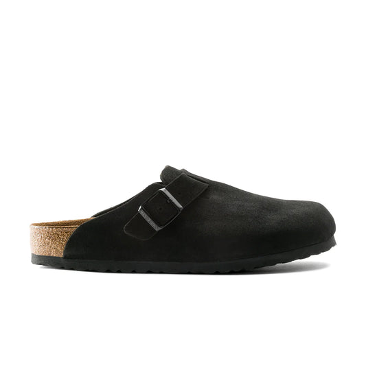 Boston SFB - Black Suede Leather