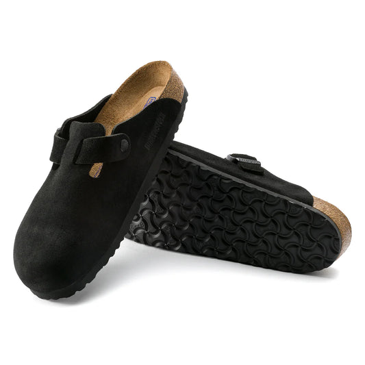 Boston SFB - Black Suede Leather