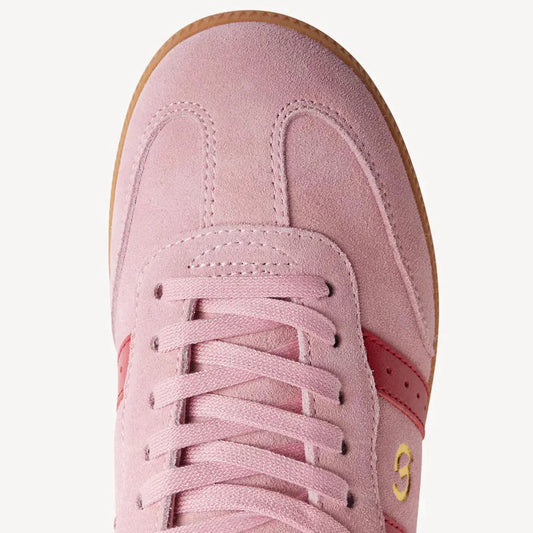 2001 Parrallel Pink Suede/Red Leather