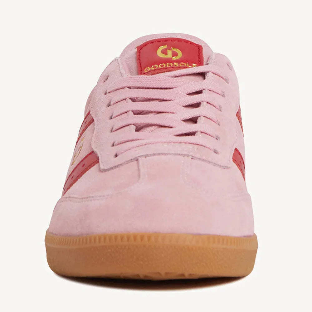2001 Parrallel Pink Suede/Red Leather