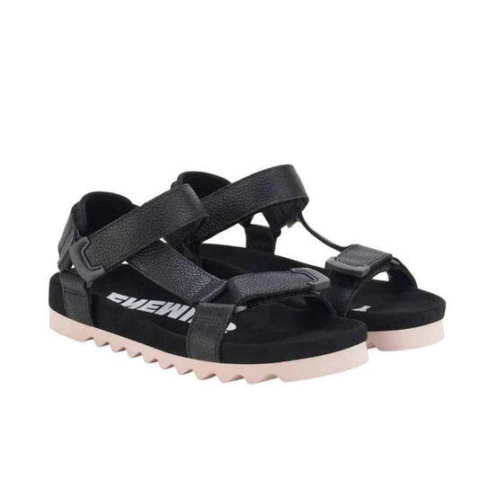 Sandal Tooth Wedge Black/Pink